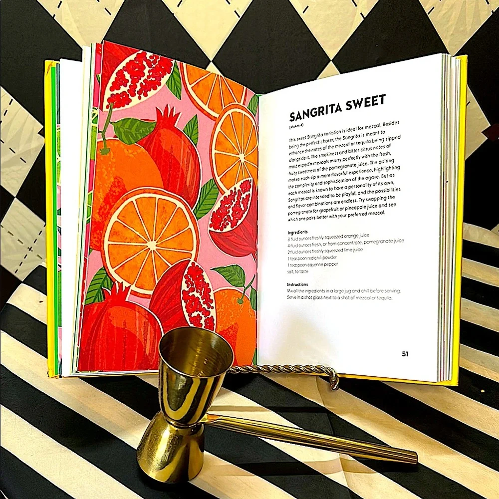 “Tequila Made Me Do It” Cocktail Book | Recipes + Bar Cart Decor - Picture 2 of 8